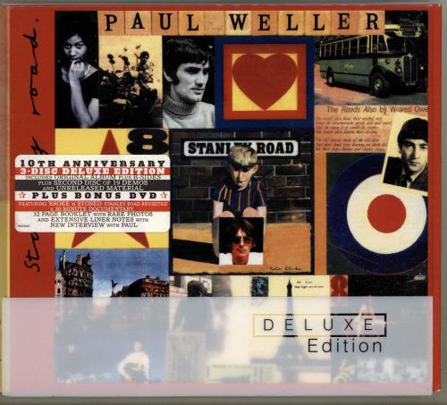 Paul Weller Stanley Road - Deluxe Edition UK 3-disc CD/DVD